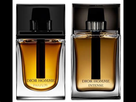 dior homme intense vs parfum.